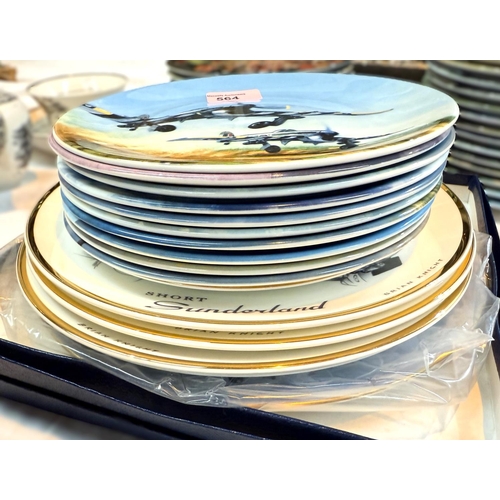 564 - A selection of limited edition Coalport plates, 