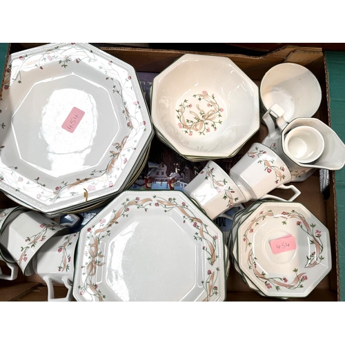 454 - A Hornsea Pottery part dinner service 