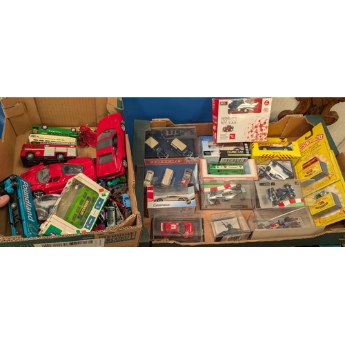 372 - A selection of mainly loose diecast vehicles.