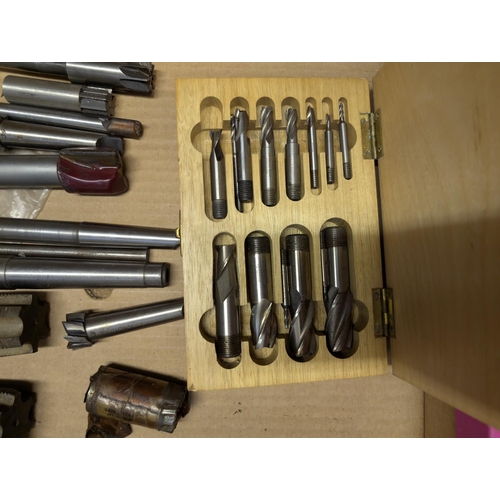 154 - Ground taps, metric taps, lathe cutters, other various taps.