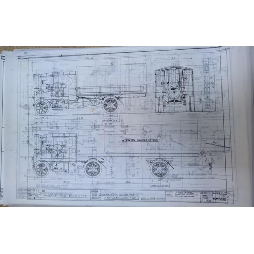 157 - A 4.5 inch Foden 'C' type  steam lorry, part built, part assembled, with many loose associated parts... 