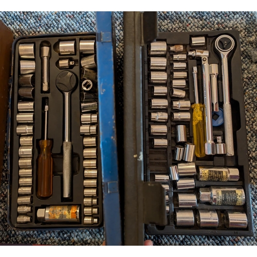 40 - Two cased socket sets.