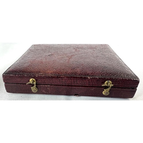 108 - An American DAGUERROTYPE c.1850, red leather case, 9 x 6.5cm (image) and another in a red Morocco ca... 