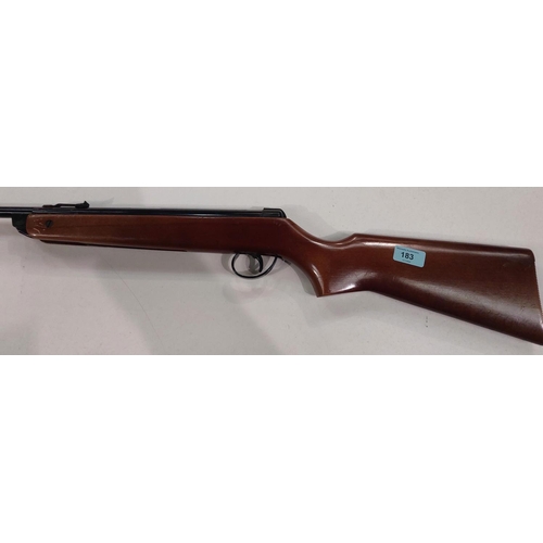 183 - A BSA meteor air rifle.