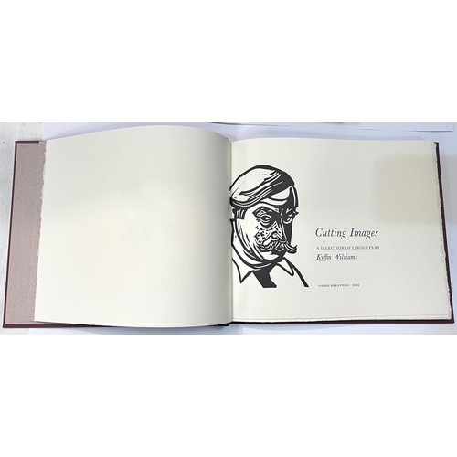 219 - GWASG GREGYNOG PRESS, 'Cutting Images' a selection of linocuts by Kyffin Williams 2000 limited editi... 