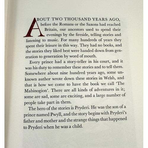 221 - GWASG GREGYNOG PRESS Pryderi, designed and illustrated by Kyffin Williams 1998 limited edition No 73... 