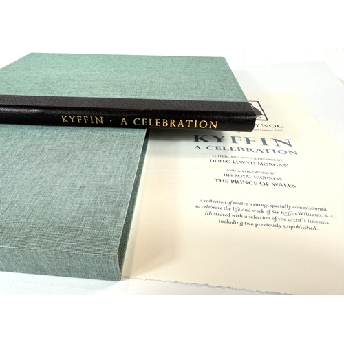 222 - GWASG GREGYNOG PRESS, 'Kyffin A Celebration' edited by Derec Llwyd Morgan with selection of Kyffin W... 