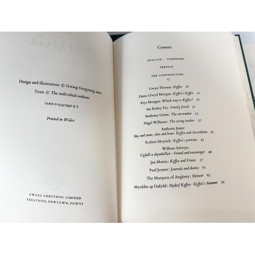 222 - GWASG GREGYNOG PRESS, 'Kyffin A Celebration' edited by Derec Llwyd Morgan with selection of Kyffin W... 