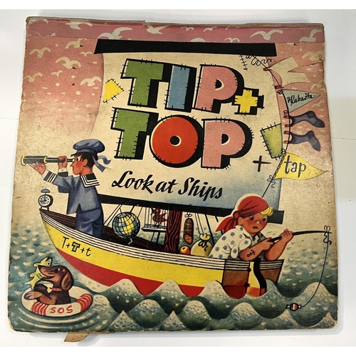 235 - V. KUBASTA: Tip & Top Look at Ships, pop-up book, 1964 internally very good, covers rubbed.