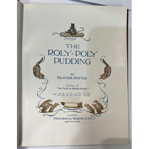 236 - BEATRIX POTTER: The Roly Poly Pudding, The Pie and the Patty-Pan (possibly 1st edition) and 1st edit... 