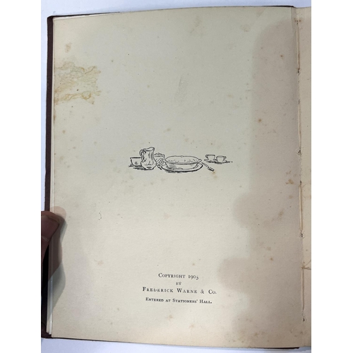 236 - BEATRIX POTTER: The Roly Poly Pudding, The Pie and the Patty-Pan (possibly 1st edition) and 1st edit... 