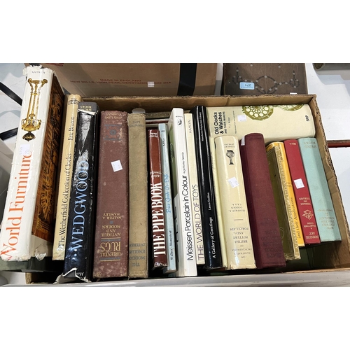 250 - ANTIQUE COLLECTING - a selection of books.