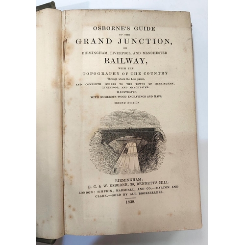 253 - OSBORNE'S Guide to the Grand Junction...... Railway, 1838.