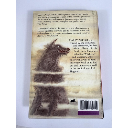 288A - J.K. Rowling 'Harry Potter Prisoner of Azkaban' 2nd printing, hardback with dust jacket