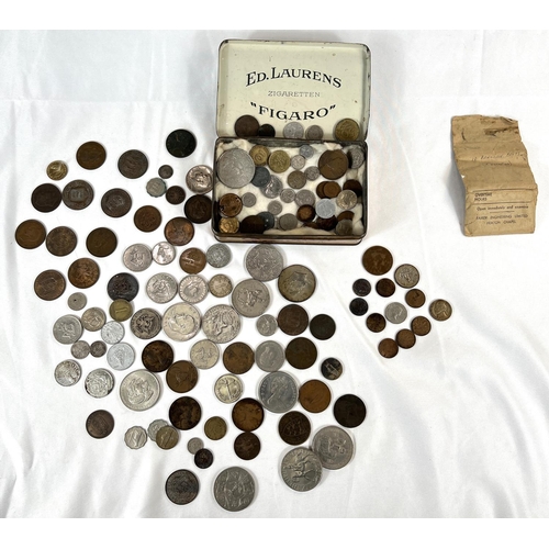 328 - A collection of world coinage, UK, USA etc.