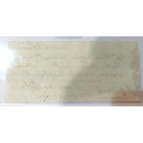 346 - An 1814 cheque, 'Herries, Farquhar & Co.' for £7 14s 4d.