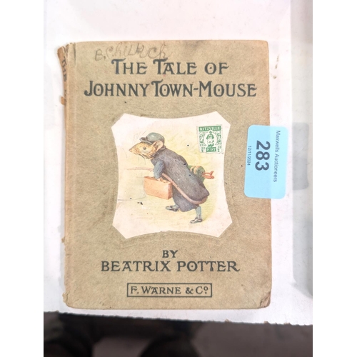 283 - Beatrix Potter, ' The Tale of Johnny Town-Mouse' 1918 edition of the book.