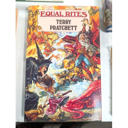 286 - Terry Pratchett 'Equal Rites' hardback third impression with dust jacket. 