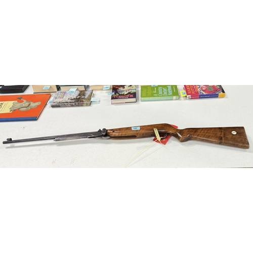 188 - A Webley Mark III air rifle