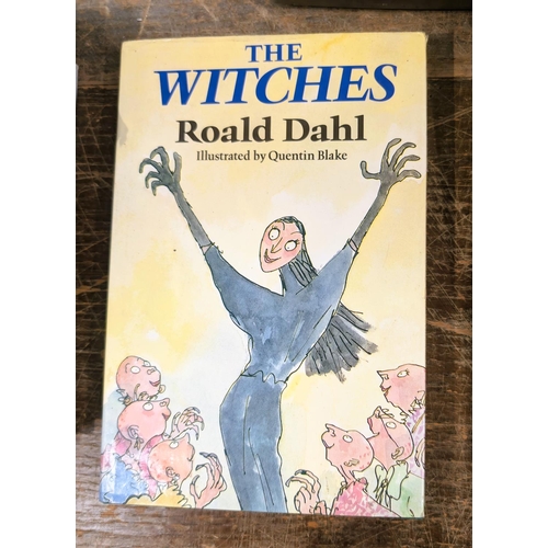 294 - Roald Dahl 'The Witches' 2nd printing hardback with dust jacket (clipped)