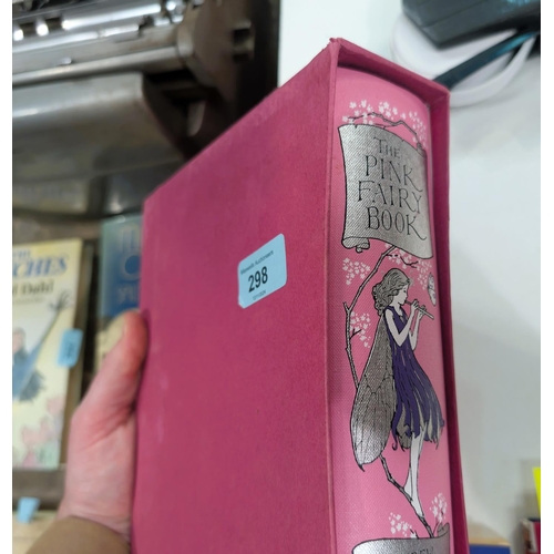 298 - Andrew Lang & Debera McFarlane, 'The Pink Fairy Book' Folio Society slip case hardback 1st print... 