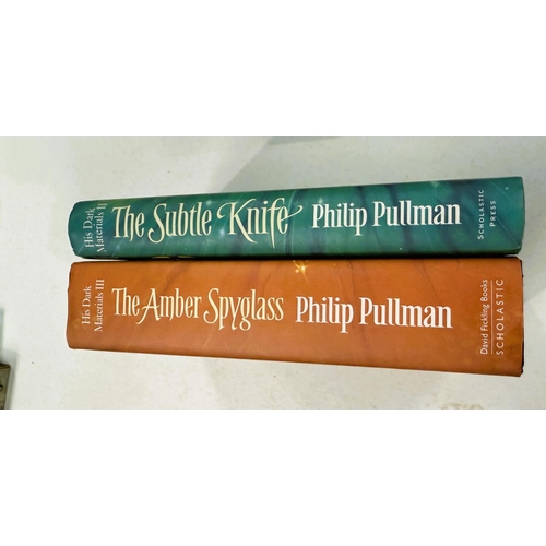 297 - Phillip Pullman, Subtle Knife and Amber Spy Glass, first edition hardbacks