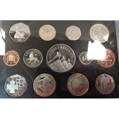 338 - GB executive proof sets: 1999, 2002 and 2006.