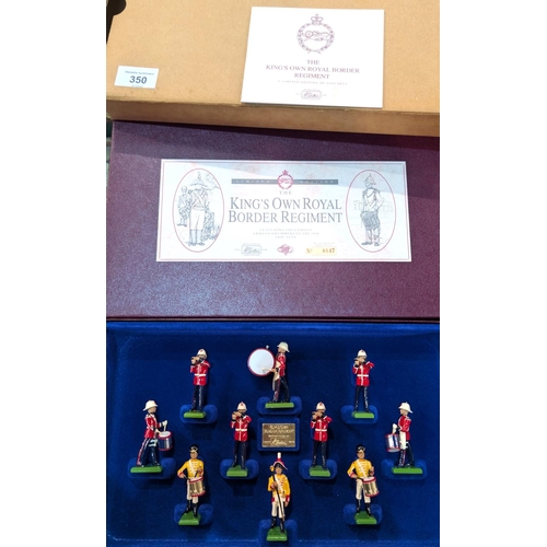 350 - Britain's Soldiers, 'The King's Own Royal Border Regiment' No. 847, limited, boxed.