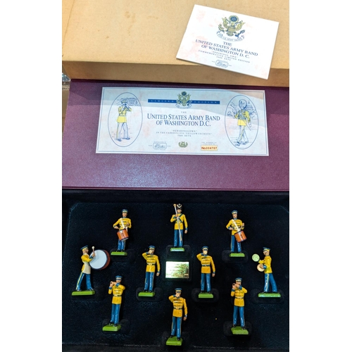 353 - Britain's Soldiers, 'The United States Army Band of Washington DC' No. 4707, boxed.