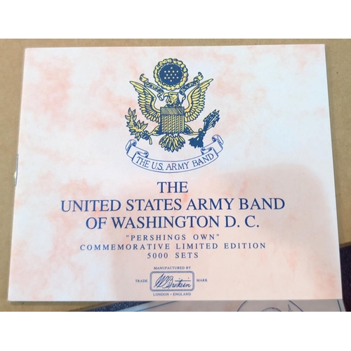 353 - Britain's Soldiers, 'The United States Army Band of Washington DC' No. 4707, boxed.
