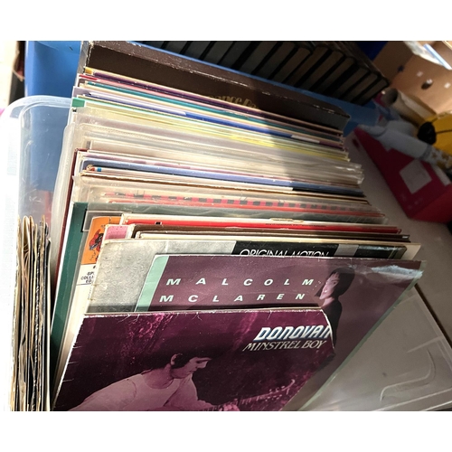 38 - A selection of vinyl LP's and various pre-recorded cassettes.