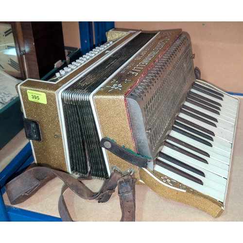 395 - A 48 base piano accordion by Santa Crucianelli.