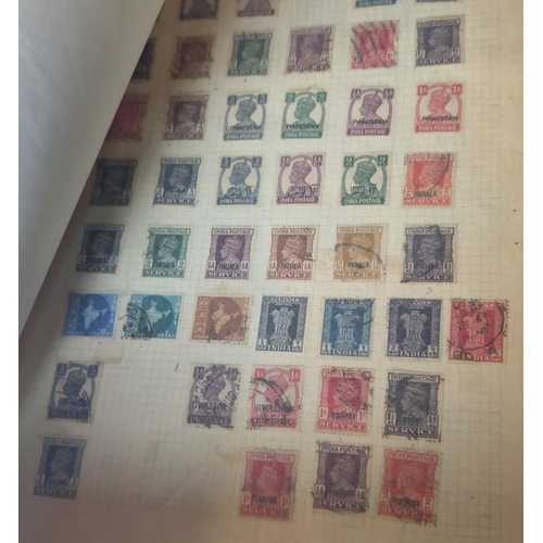 491C - A collection of early Indian stamps on sheets