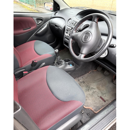 1 - Motor car from a local estate:TOYOTA - a Toyota Yaris Colour Collection Hatchback, 5 door motor car ... 