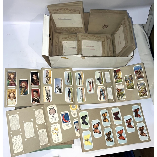 240 - An interesting collection of cigarette card in albums&nbsp;