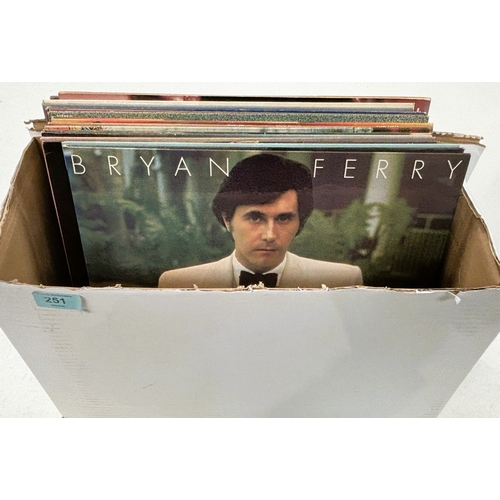 251 - A collection of 1970's soul and R'n'B records, Bobby Womack, Graham Central Station, Harold Melvin, ... 