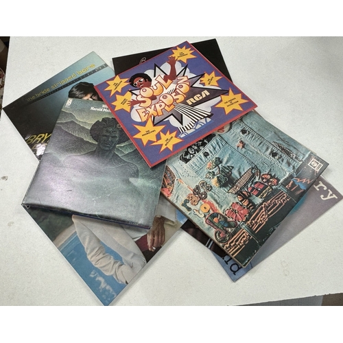 251 - A collection of 1970's soul and R'n'B records, Bobby Womack, Graham Central Station, Harold Melvin, ... 