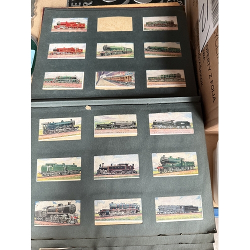 233 - An album of vintage Will's cigarette cards, liners, Ocean creatives etc., loose cards, film stars, b... 