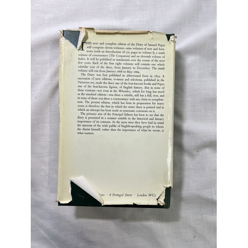 246 - The Diary of Samuel Pepys 11 vols with dust jackets.