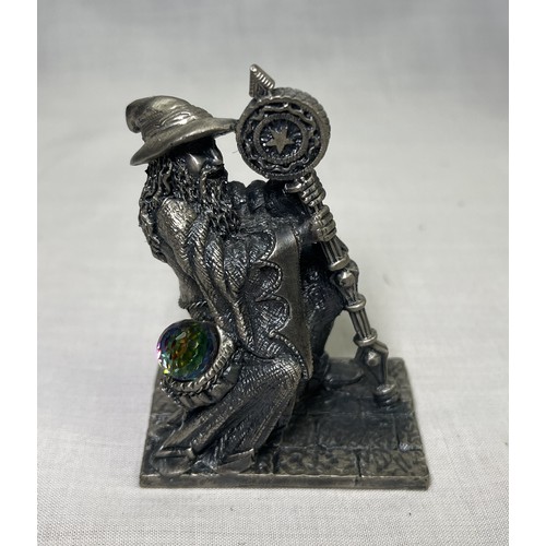 249 - The Tudor Mint, Myth & Magic boxed pewter figures, 14 in total: 3196, 3183, 3161 etc.