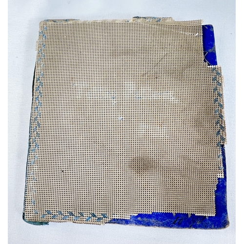 141 - LACE TATTING - a 19th century album with 40+ sample pieces of tatting and a similar album with 30+ e... 
