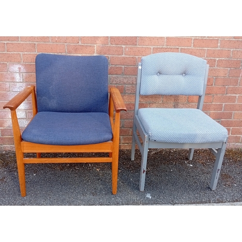 1031B - Finn Juhl for France and Son, a of mid 20th century teak framed 'Diplomat' armchair with France and ...