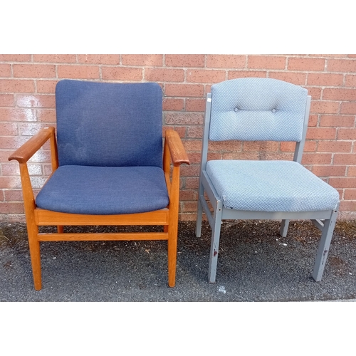 1031B - Finn Juhl for France and Son, a of mid 20th century teak framed 'Diplomat' armchair with France and ...