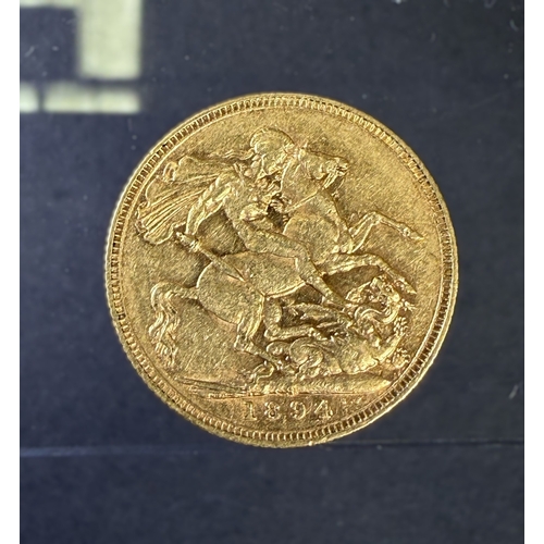 626 - An 1894 sovereign