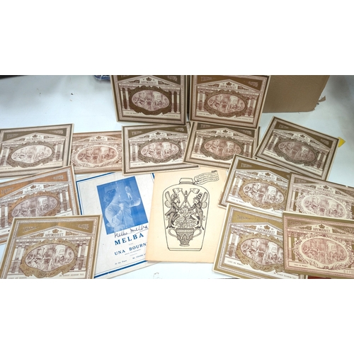 213 - A collection of 13 late 19th century Haymarket Theatre Royal Programmes an 1893 programme and anothe... 