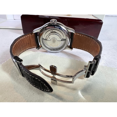 649 - A Longines Master Collection automatic stainless steel cased wristwatch, date on the quarter past, w... 