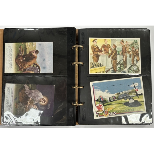 192 - WWI - a collection of military related postcards including photos
