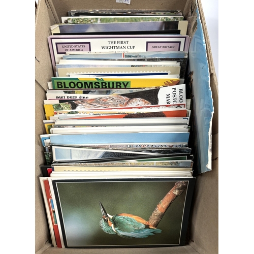 192A - A large collection of postcards including advertising, transport etc.