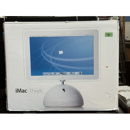 198 - A vintage Imac 17