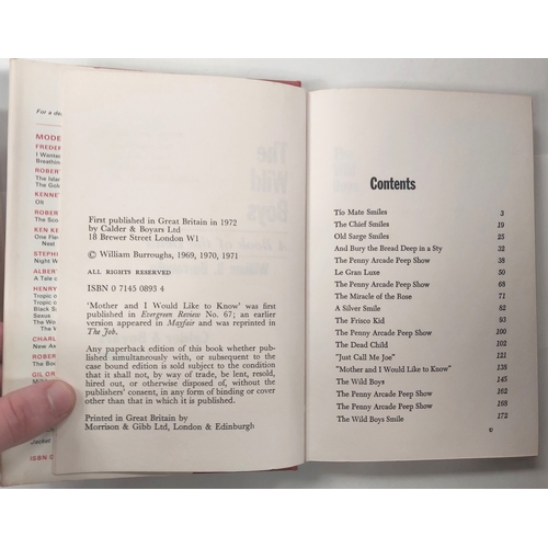 226 - BURROUGHS (W.S.) - The Wild Boys, dw. 1972; Exterminator! dw, 1974; The Soft Machine, 1968